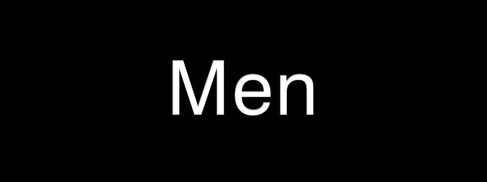 AccuformNMC PSG818 Engraved Accu-Ply Sign, Men, 3" H x 8" W