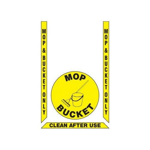 AccuformNMC PSR521 Slip-Gard Floor Marking Kit, Mop Bucket, Clean After Use, 36" H x 24" W