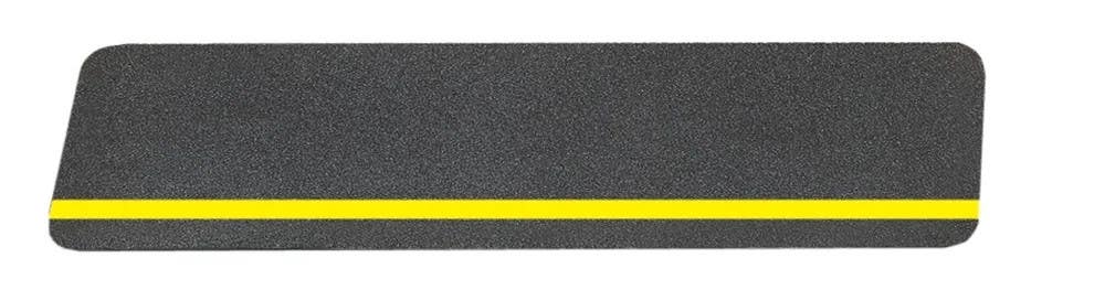 AccuformNMC PTA611 Skid-Gard, Floor Shape Tapes, 6" H x 24" W Rectangular Cleat, Reflective Yellow