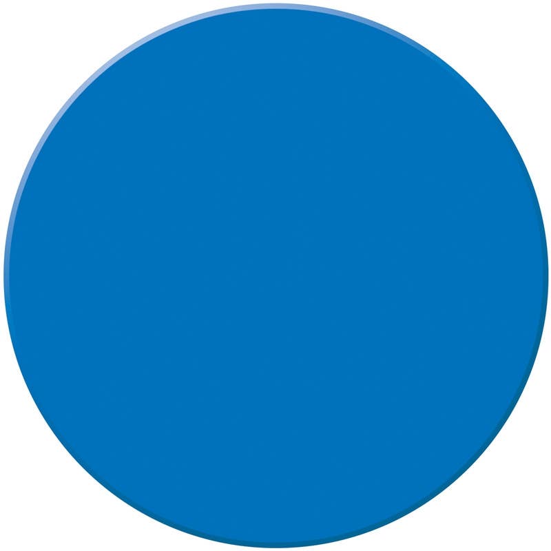 AccuformNMC PTP208 Tough-Mark, Heavy-Duty Floor Marking Shapes, Circle, 3-1/2"