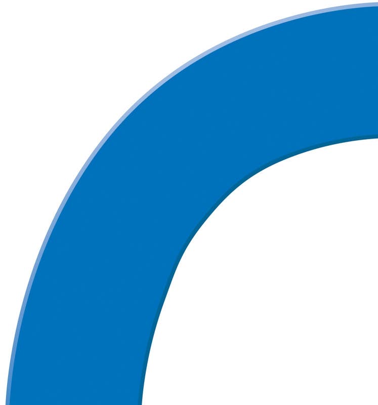 AccuformNMC PTP211 Tough-Mark, Heavy Duty Floor Marking Shapes, 45 Degree Corner