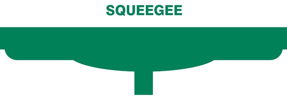 AccuformNMC PVR33 Tool Shadows, Squeegee Head