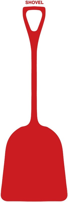 AccuformNMC PVR36 Tool Shadows, Shovel