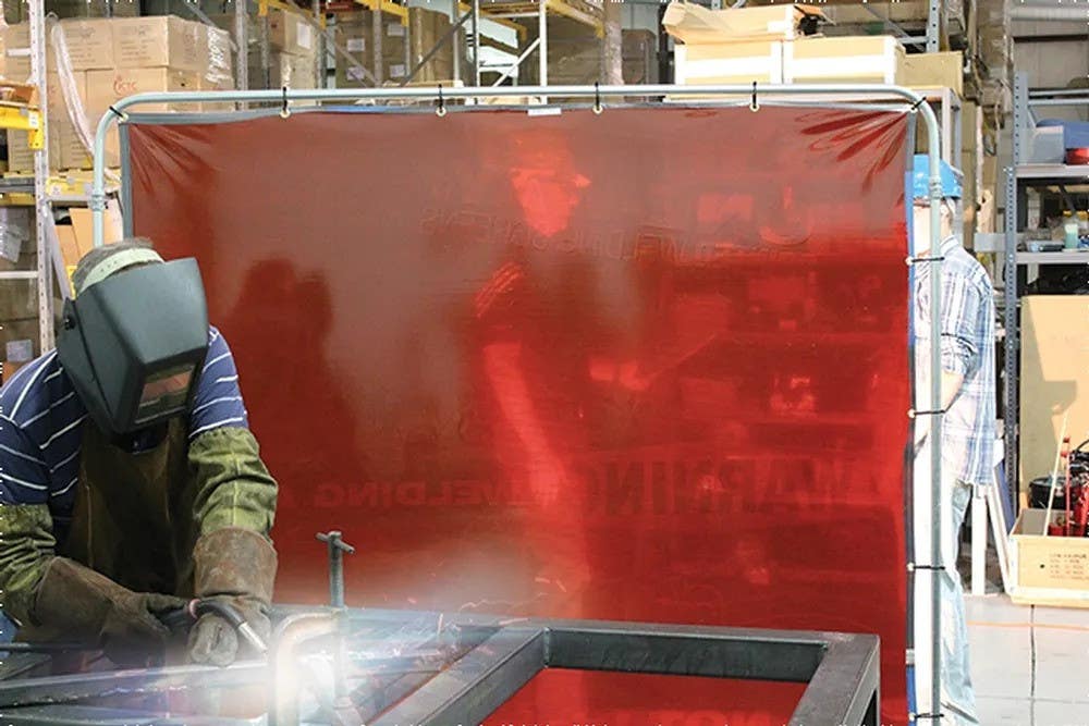 AccuformNMC PWD12 One-Way Printed Welding Screens, Pride In Safety Pride In Your Work