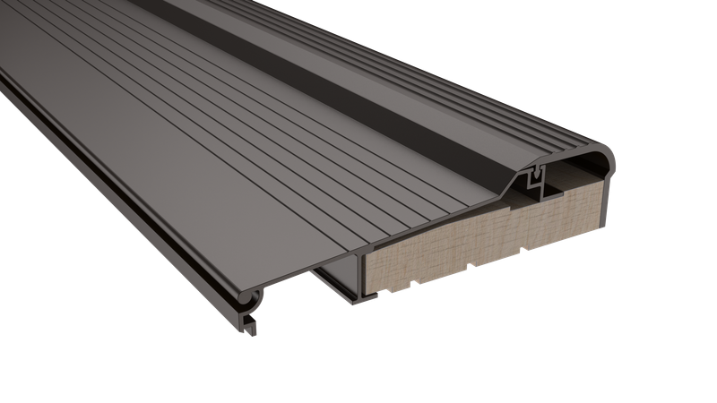 Pemko N84518 Fixed Eco-V Top Residential Sill, 4-7/8" W x 1-1/8" H