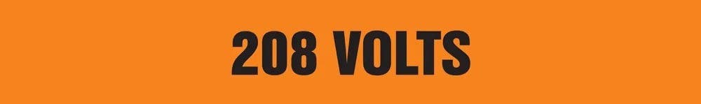 AccuformNMC RPT812P Conduit And Cable Electrial Pipemarkers