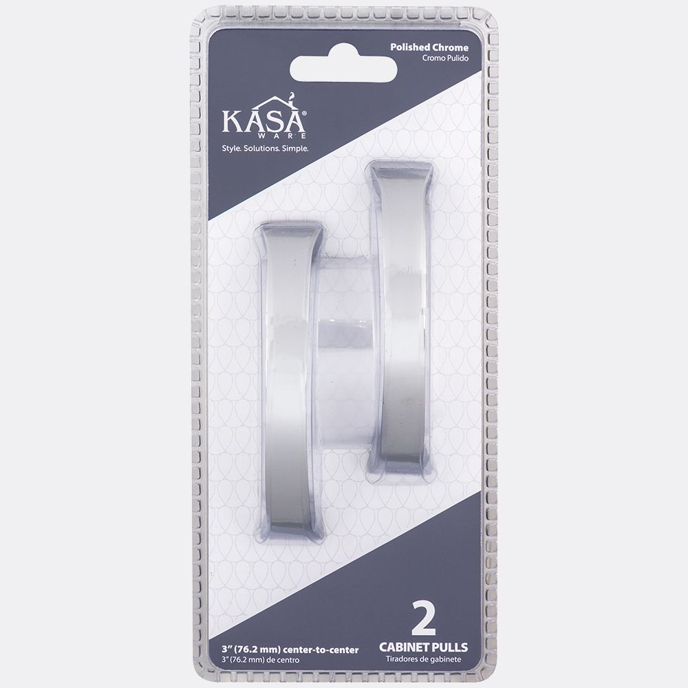 Hardware Resources K8173 KasaWare Rounded Cabinet Pull, 2-Pack
