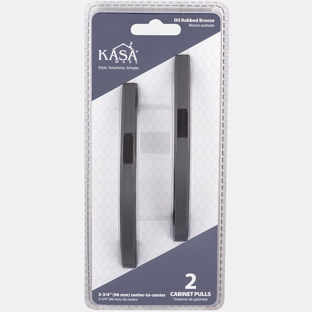 Hardware Resources K83796 KasaWare Contemporary Cabinet Pull, 2-Pack