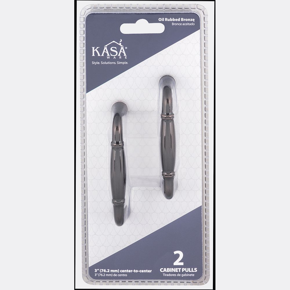 Hardware Resources K9813 KasaWare Traditional Cabinet Pull, 2-Pack