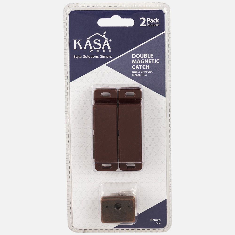 Hardware Resources KFCMD-A KasaWare Double Magnetic Catch, 2-Pack
