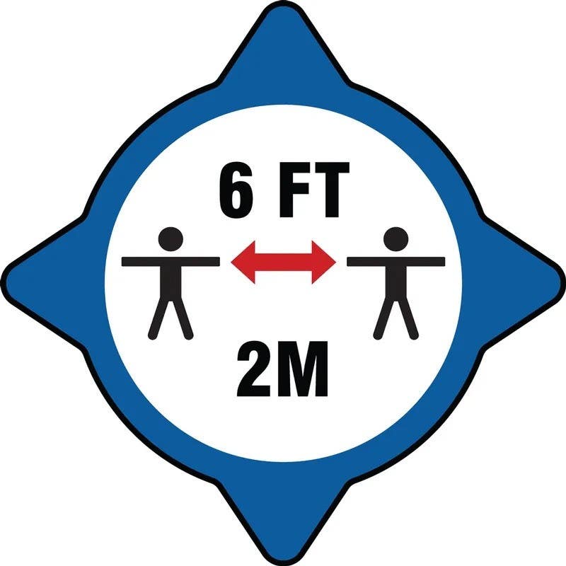 AccuformNMC MFS30 Slip-Gard, Floor Sign, 6 Ft 2M