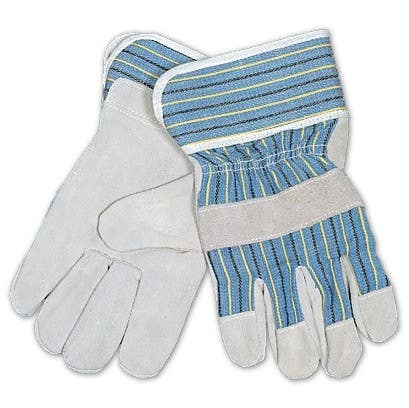 Mutual Industries 50071 Heavy Duty Leather Palm Work Gloves
