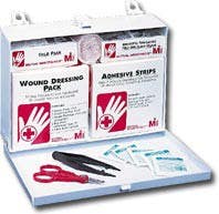 Mutual Industries 25 Person Metal First Aid Kit