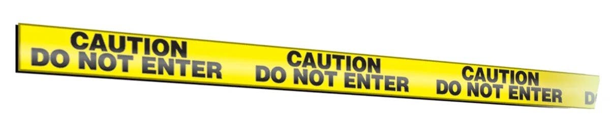 AccuformNMC PTM412 Message Marking Tape, Caution Do Not Enter, 2" x 54-Ft Roll