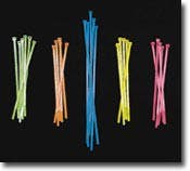 Mutual Industries 14970 Neon Colored Locking Zip Ties