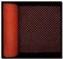 Mutual Industries 14988 High Density Polyethylene Diamond Link Safety Fence