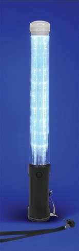 Mutual Industries 17756-0-5 Small Traffic Safety LED Light Baton with 5 Light Modes