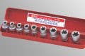 Genius Tools TX-409 9PC 1/2" Dr. Star E-Type Socket Set
