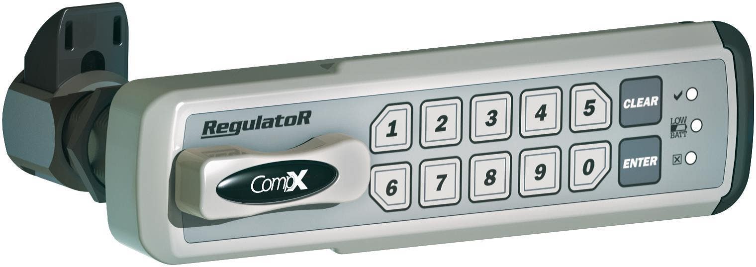 CompX Regulator Digital Electronic Keyless Cabinet Lock