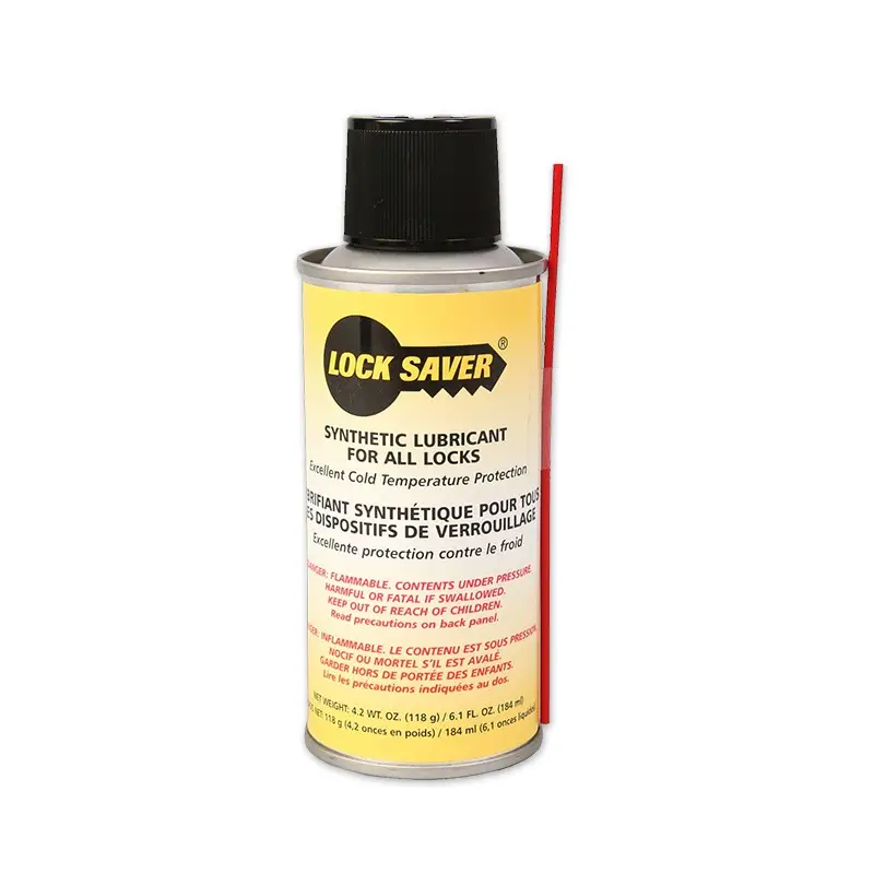 Mil-Comm 60602 Lock Saver Aerosol Spray Can Penetrant Lubricant, 6.1 oz