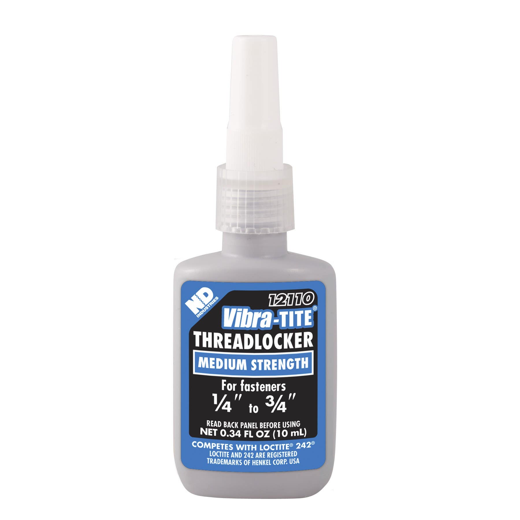 Vibra-Tite 121 Medium Strength Threadlocker - Removable