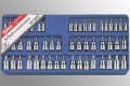 Genius Tools TX-2353 53PC 1/4 & 3/8" Dr. Complete Bit Socket Set