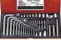Genius Tools TX-23440 40PC 1/4,3/8 & 1/2" Dr. Star Type Wrench Set