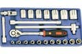 Genius Tools TW-423S 23PC 1/2" Hand socket set