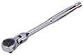 Genius Tools 383363 3/8" Dr. 72 Teeth Flex Head Ratchet