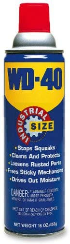 WD-40 10116 Multi-Use Spray, Industrial Size (16 Oz)