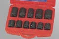 Genius Tools TR-811M 11PC 1" Dr. Metric Truck Wheel Impact Socket Set