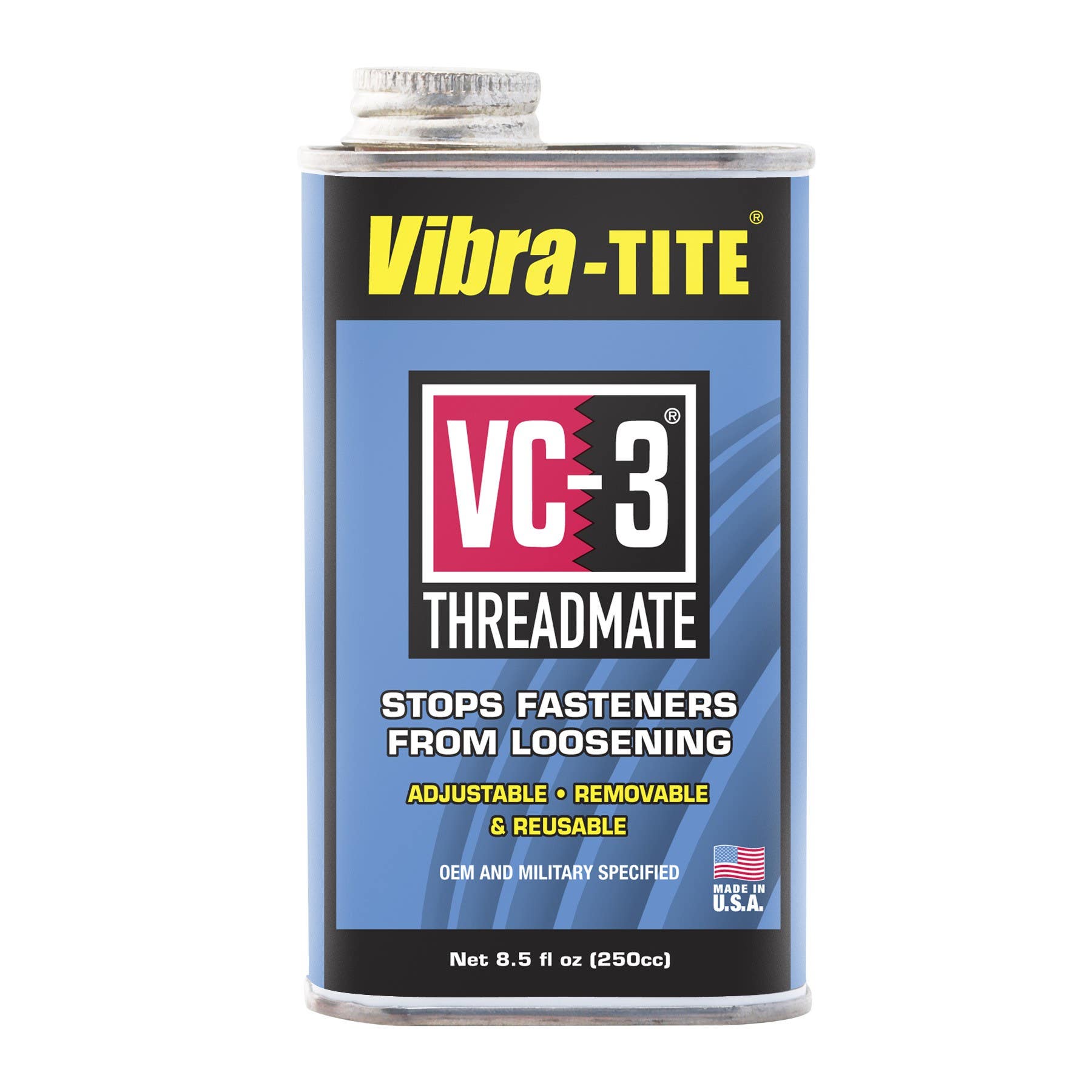 Vibra-Tite 21300 VC-3 Threadmate Threadlocker, 1 gal Metal Can