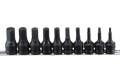 Genius Tools TH-410S 10PC 1/2" Dr. SAE Hex Head Driver Set