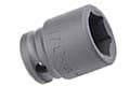 Genius Tools 3/8" Drive SAE Impact Socket