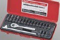 Genius Tools TH-321M 21PC 3/8" Dr. Metric Hex Head Driver Component Set