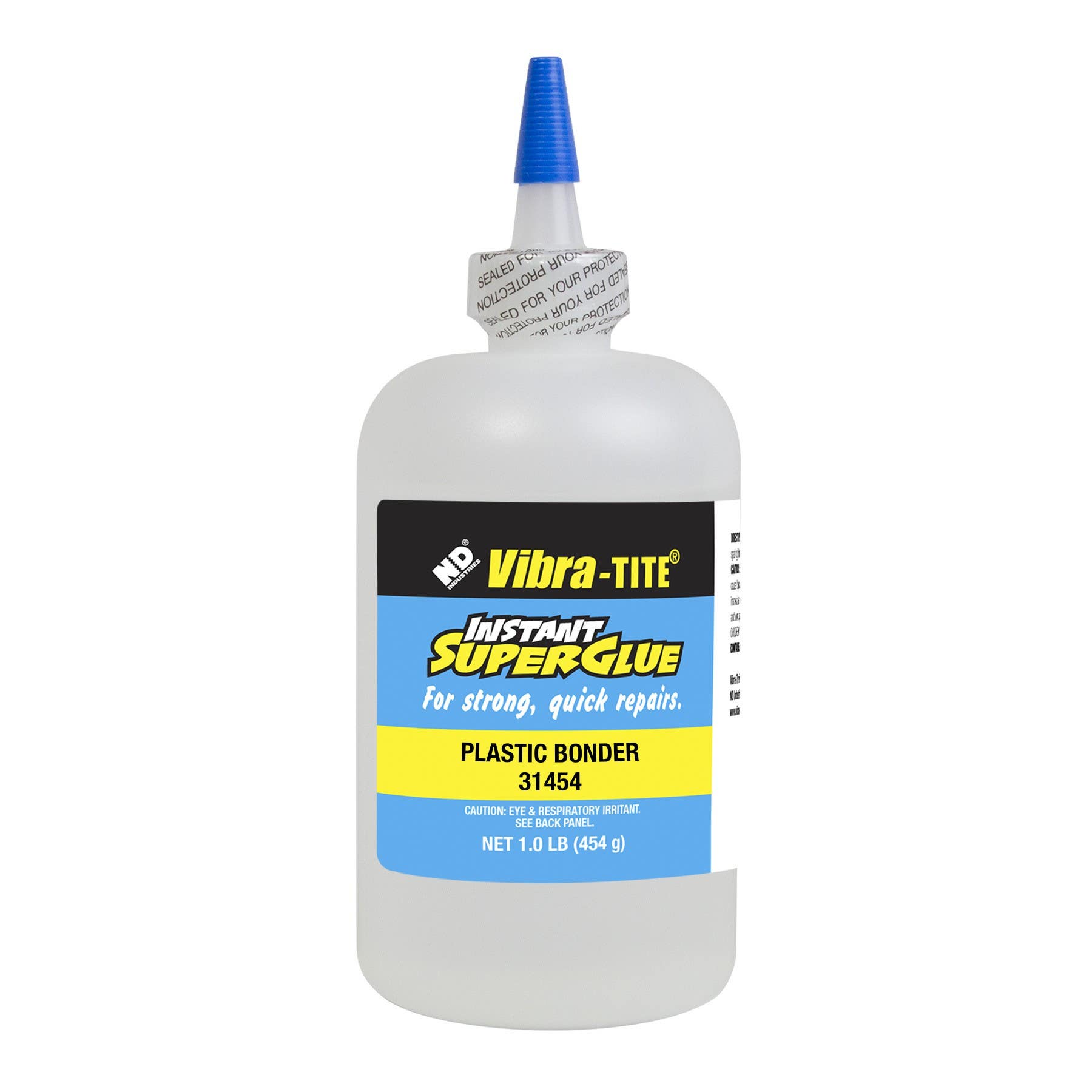 Vibra-Tite 31454 Cyanoacrylate Plastic Bonder 1 lb