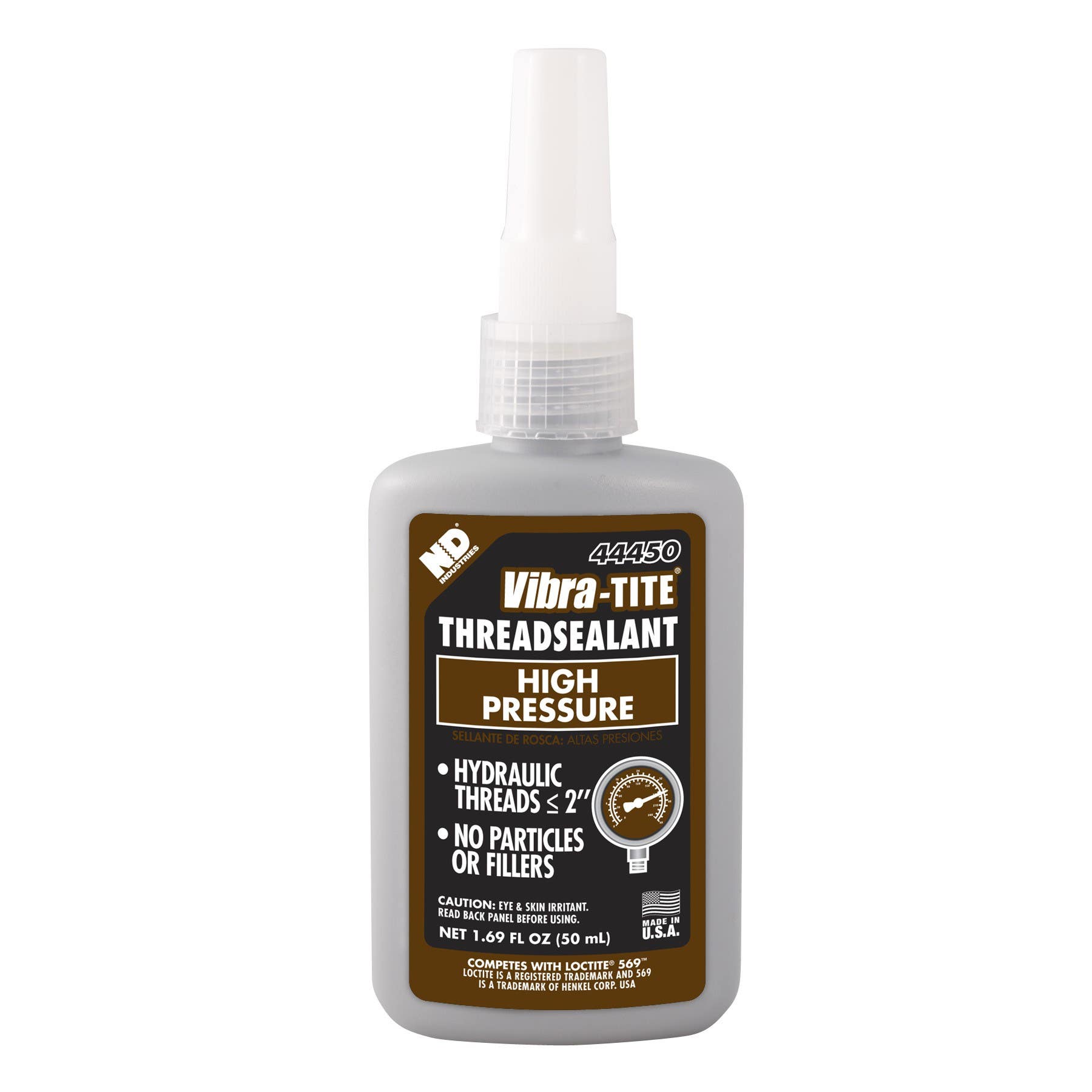 Vibra-Tite 444 Thread Sealant Hydraulic Sealant - High Pressure