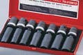 Genius Tools TG-215-D 7PC 1/2" Dr. SAE Swivel Deep Impact Socket Set