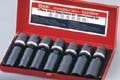 Genius Tools TG-213M1D 7PC 3/8" Dr. Metric Swivel Deep Impact Socket Set