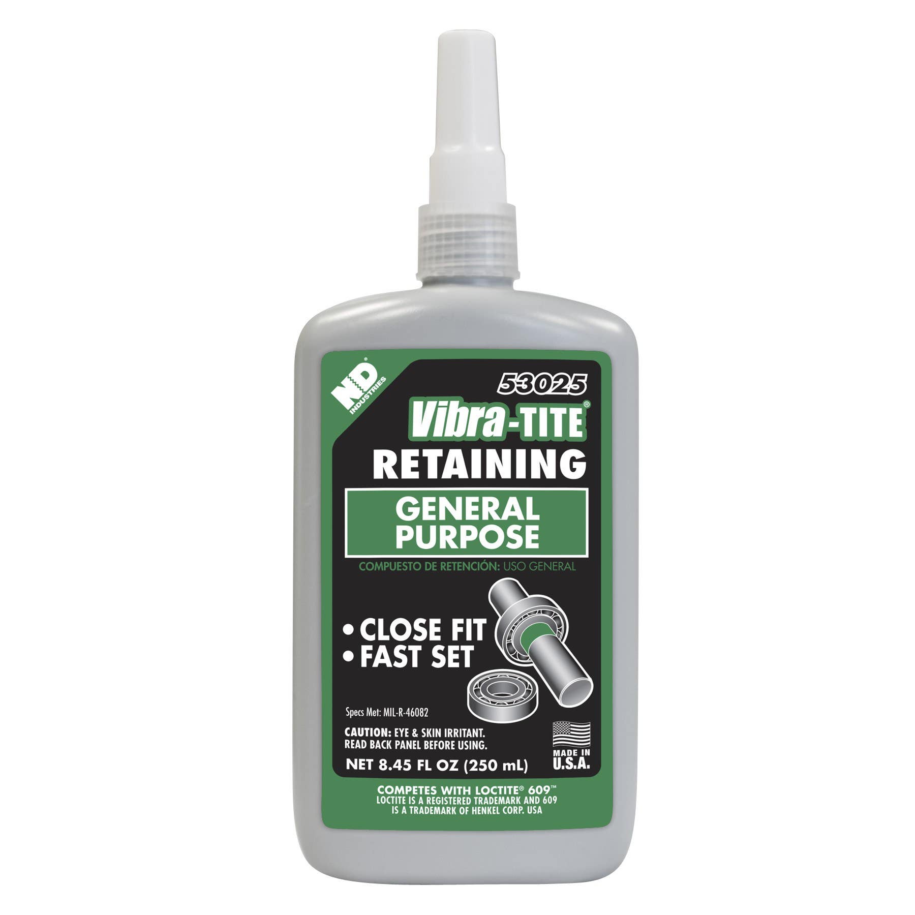 Vibra-Tite 53025 Retaining Compound General Purpose 250 mL