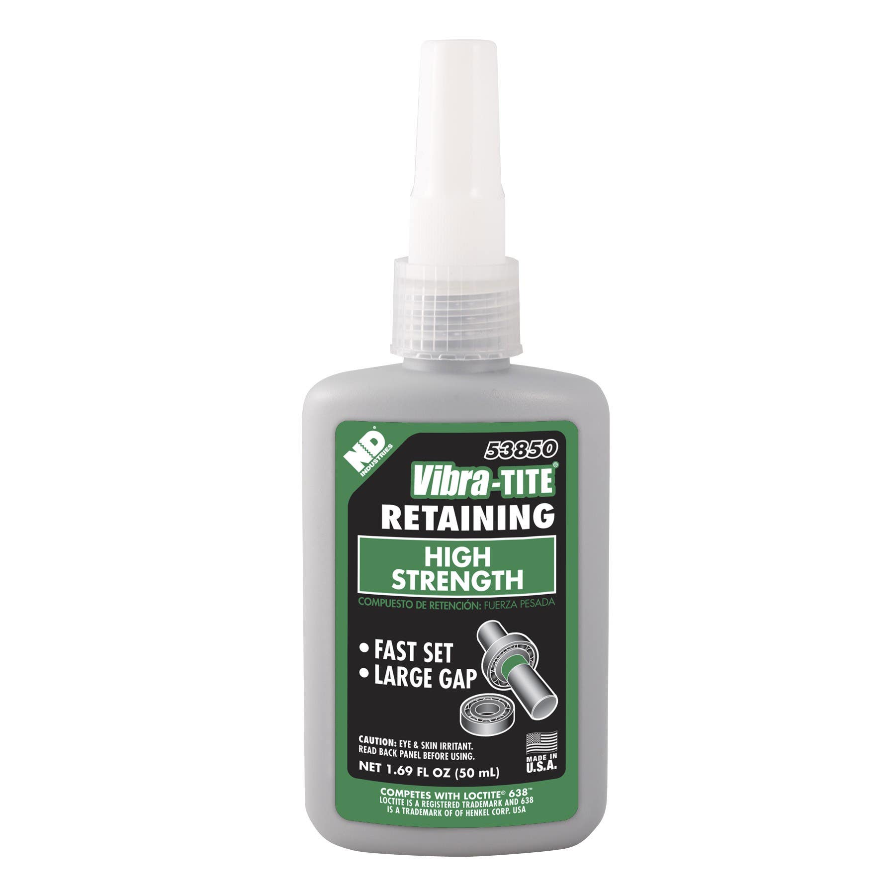 Vibra-Tite 53850 Retaining Compound High Strength 50 mL