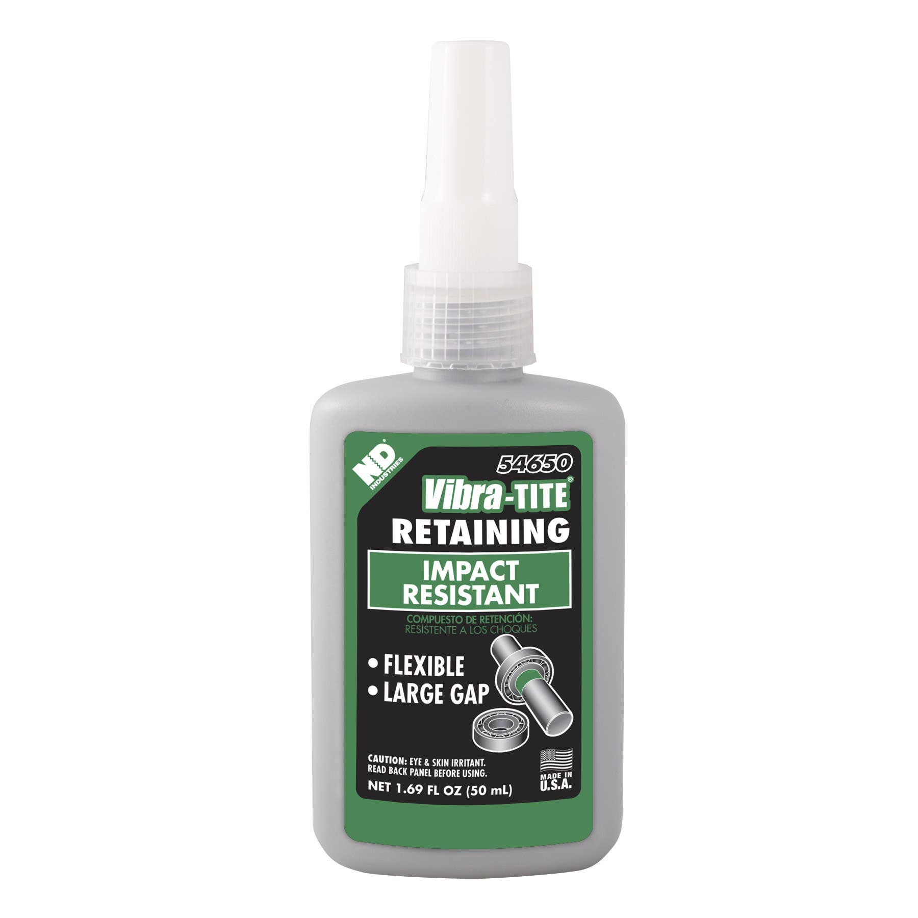Vibra-Tite 54650 Retaining Compound Impact Resistant 50 mL