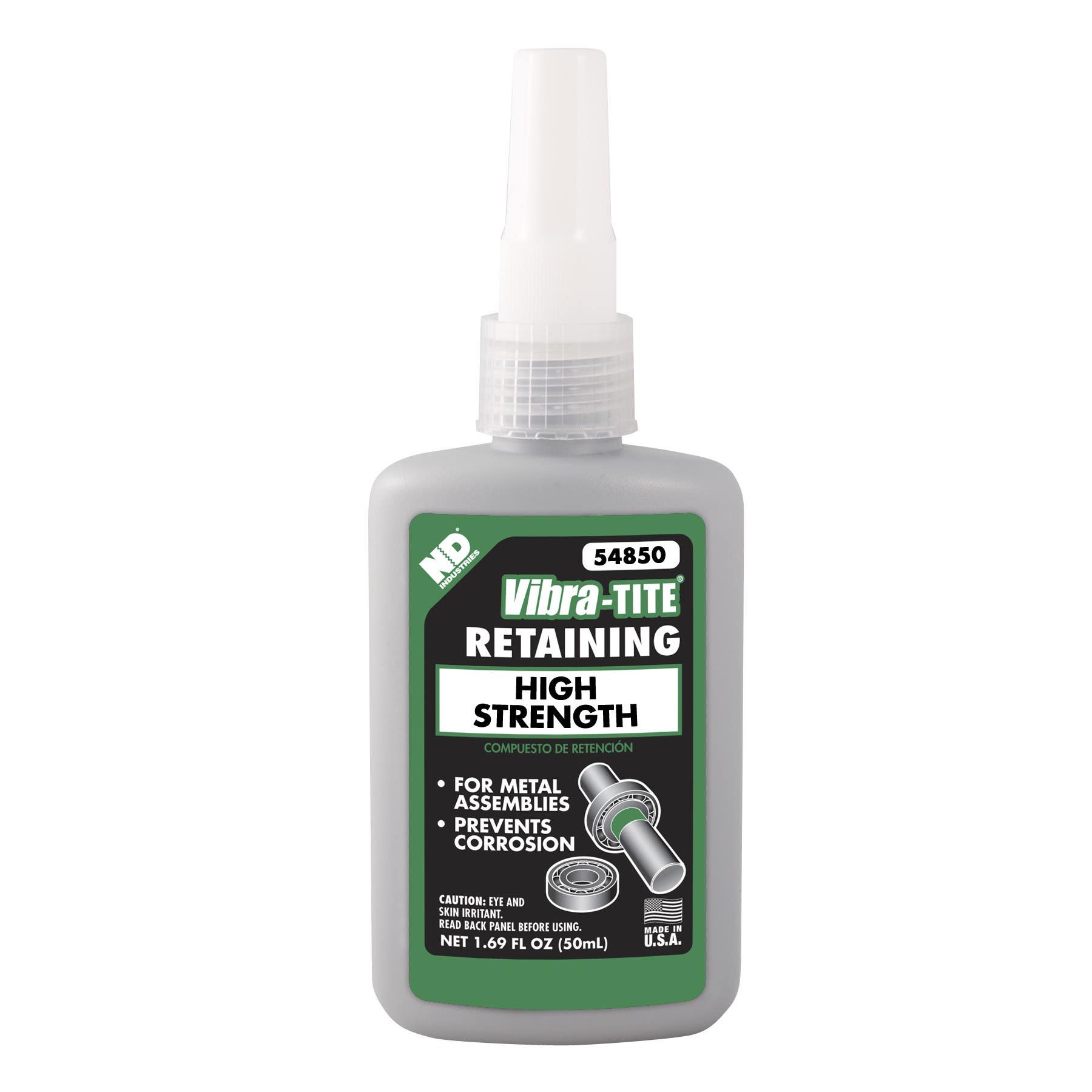 Vibra-Tite 54850 Retaining Compound Rapid Curing 50 mL
