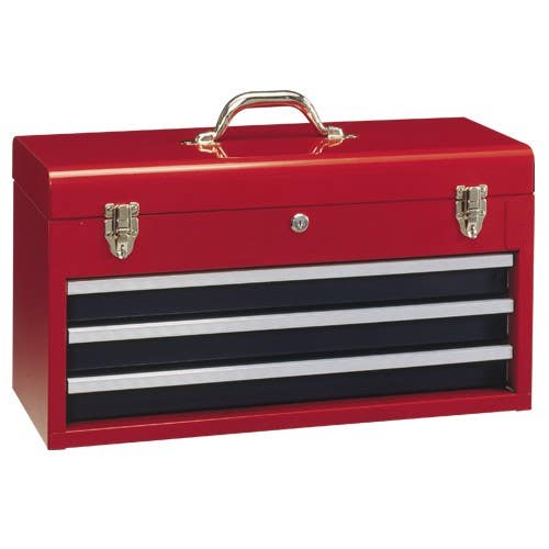 Genius Tools TS-123 3 Drawers Tool Chest
