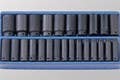 Genius Tools TF-425MD 25PC 1/2" Dr. Metric Deep Impact Socket Set