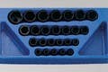 Genius Tools TF-425M 25PC 1/2" Dr. Metric Impact Socket Set