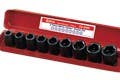 Genius Tools FS-409S 9PC 1/2" Dr. SAE Impact Socket Set