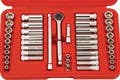Genius Tools GS-244 44PC/55PC 1/4"Dr. SAE & Metric Hand Socket Set