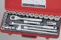 Genius Tools GS-427M 27PC 1/2" Dr. Hand Socket Set