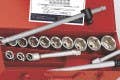 Genius Tools GS-617 17PC 3/4" Dr. Metric/SAE Hand Socket Set